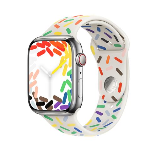 Correa deportiva Apple Edición Orgullo para Apple Watch 45mm - Talla S/M