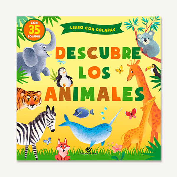 Descubre los animales (Libro con solapas)