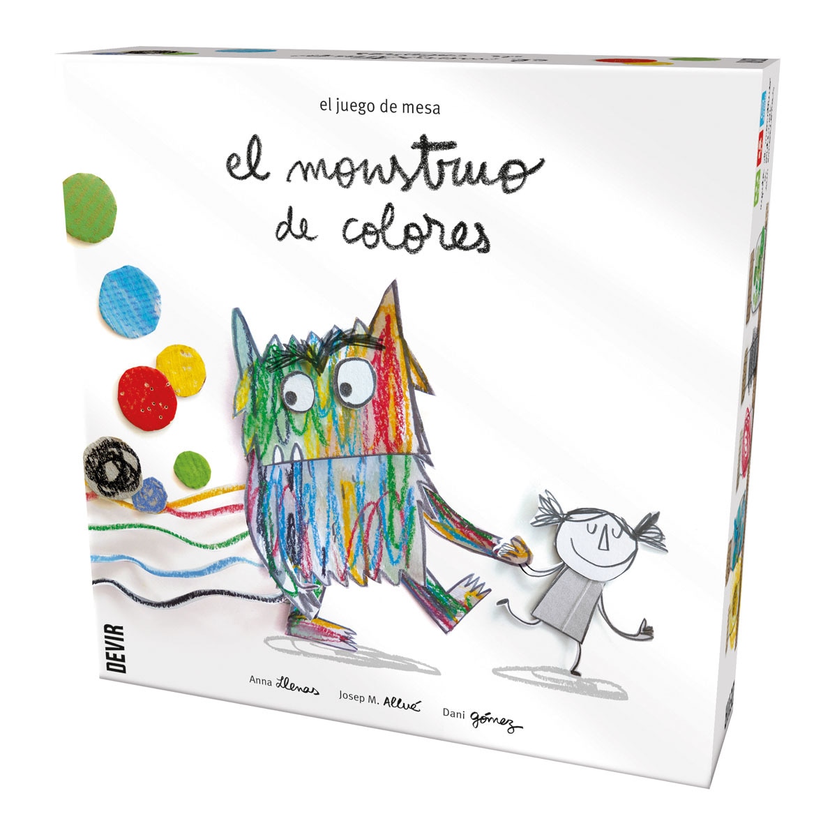 Devir - Juego De Mesa El Monstruo De Colores