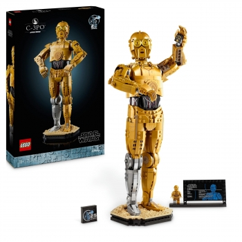 LEGO Star Wars C-3PO, Juego de construcción +18 años - 75398