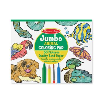 Libro Jumbo De Pintar- Animales M&d