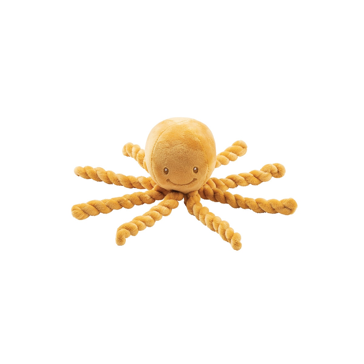 Nattou - Peluche Pulpo Lapidou Ocre Para Recién Nacidos Y Prematuros (23 Cm.) Ocre