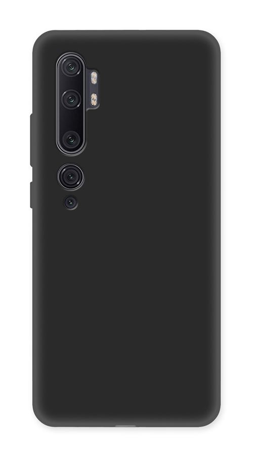 Funda Icoveri Soft Matte Negro para Xiaomi Mi Note 10 Pro