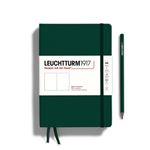 Libreta A5 Leuchtturm 1917 Medium tapa dura Liso Forest Green