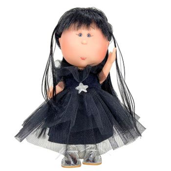 Nines Muñeca Mia Black Única Y Divertida Ref. 3412 Mide 30cm