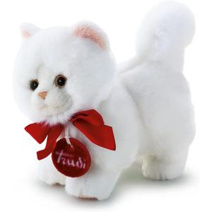 Peluche de gatita persa blanca ㅤ