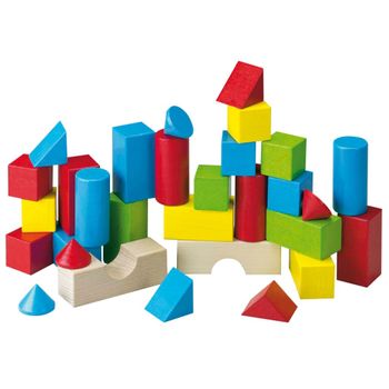 Set De Coloridos Bloques De Construcción 30 Piezas 001076 Haba