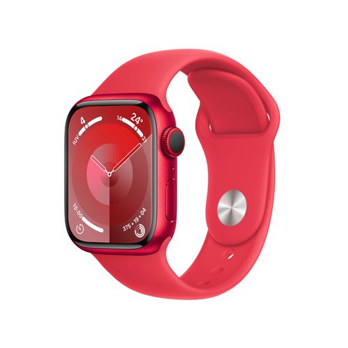 Apple Watch S9 LTE  41mm Caja de aluminio (PRODUCT)RED y correa deportiva (PRODUCT)RED - Talla S/M