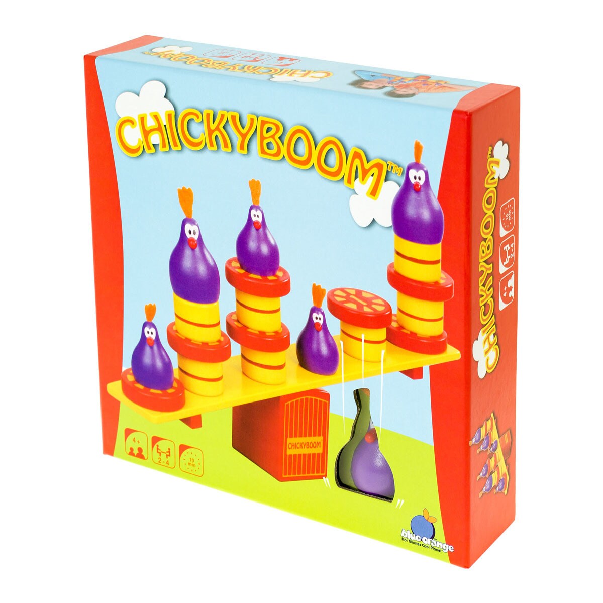 Asmodee - Juego Chicky Boom