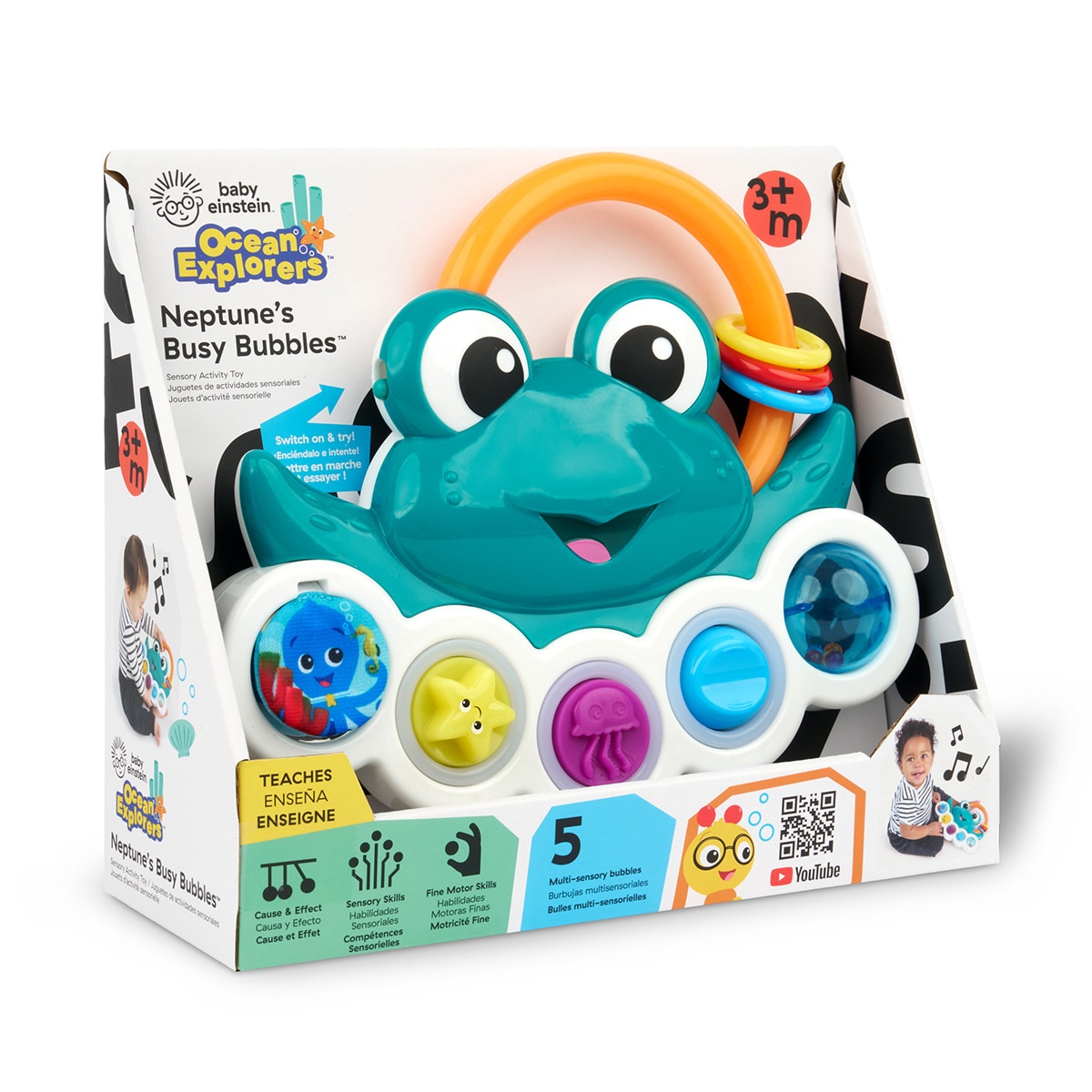 Baby Einstein -  de actividad sensorial Neptune's Busy Bubbles Baby Einstein.