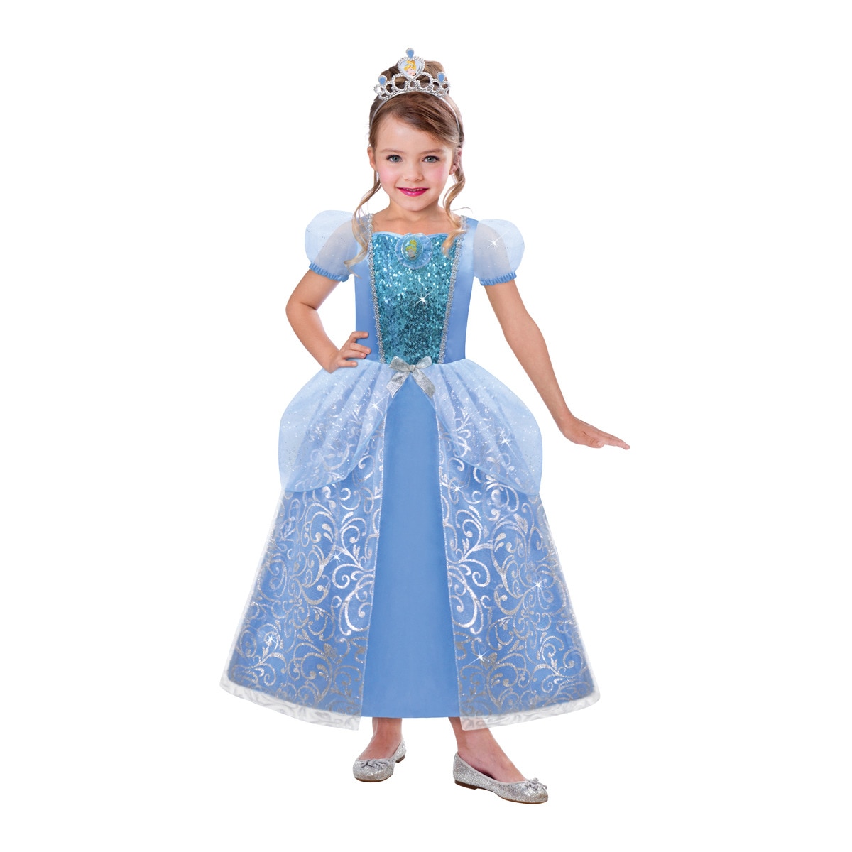 Disney -  Disfraz infantil Cenicienta Disney Princess.