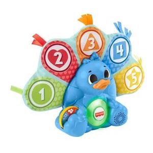 Fisher Price -  educativo de pavo real con luces, sonidos y colores ㅤ