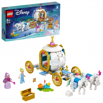 LEGO Disney - Carruaje real de Cenicienta + 6 años