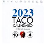 Taco calendario 2023 con peana Sagrado Corazón