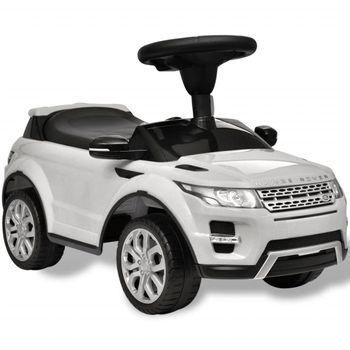 Coche De  Blanco Con Música, Modelo Land Rover 348 Vidaxl