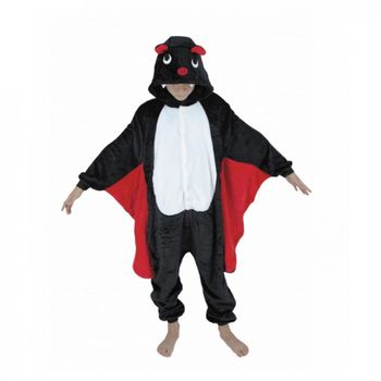 Disfraz De Murciélago Kigurumi 4-6 Años