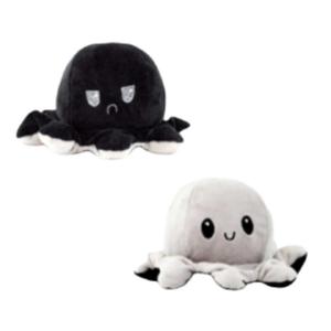 Pulpo de peluche reversible (varios colores)