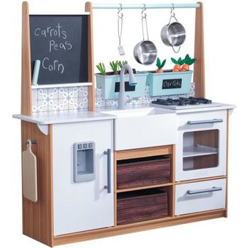 Cocina De Madera Para Niños De Granja Ez Kraft Kidkraft 53444