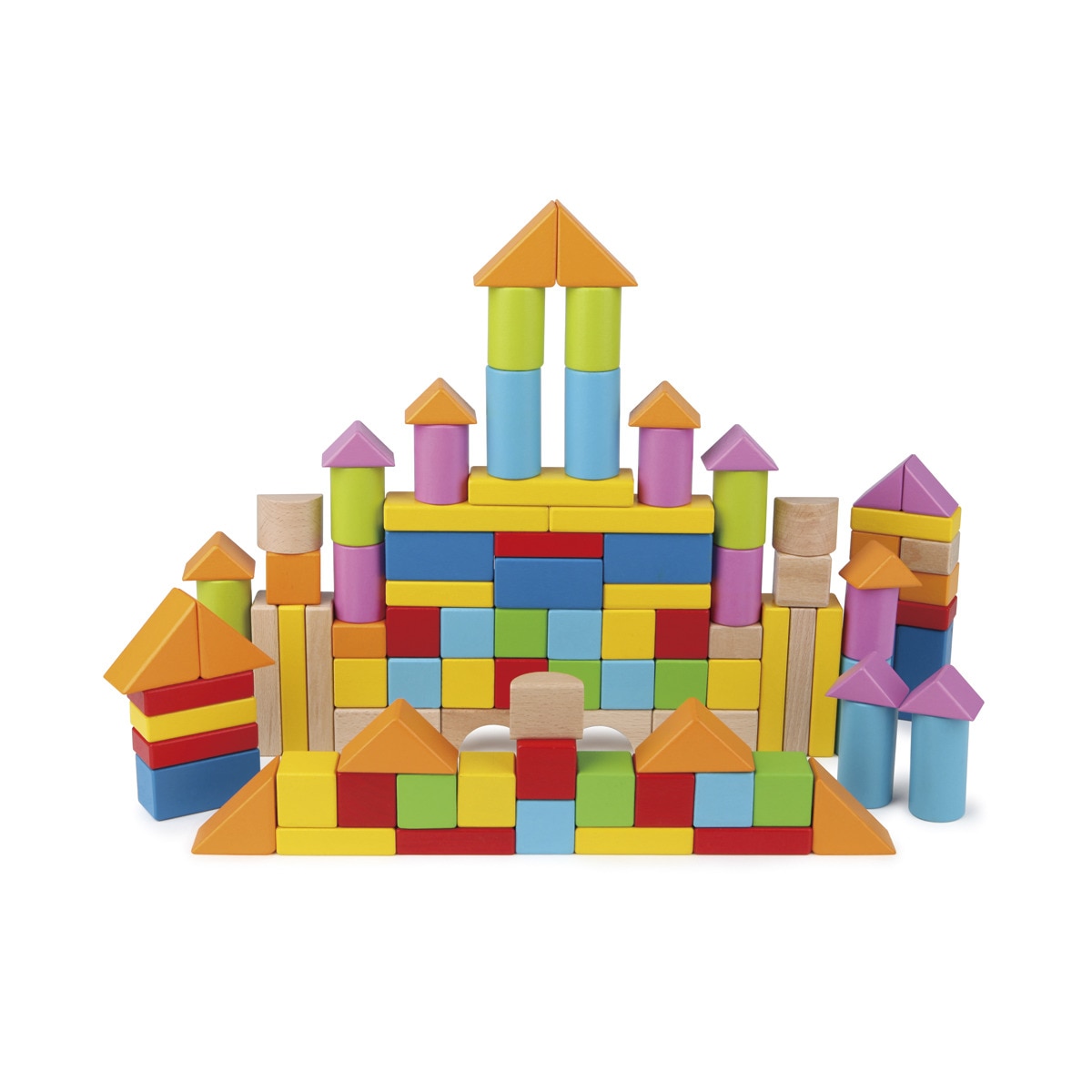 Hape - Puzzle De Madera 101 Bloques