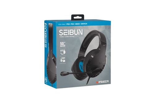 Headset gaming Seibun PS Negro Multiplataforma