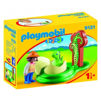 Playmobil - 1.2.3 Huevo de Dinosaurio