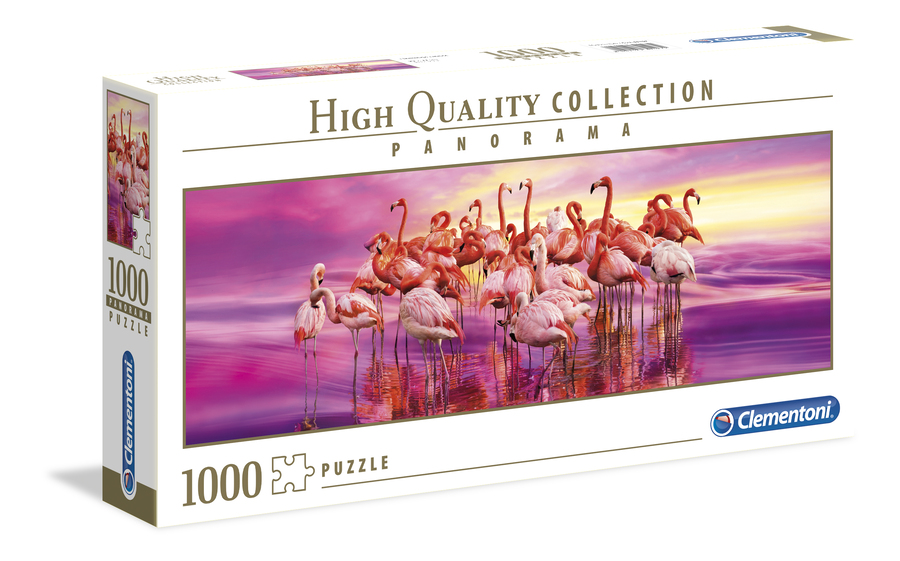 Puzle Baile de Flamingos 1000 piezas