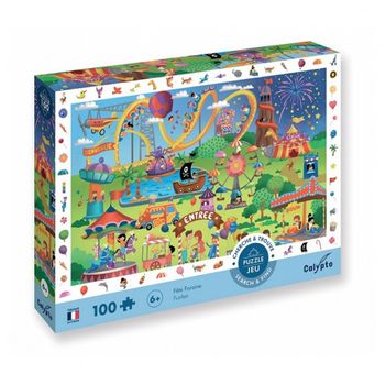 Puzzle 100p Recinto Ferial - Busca Y Encuentra