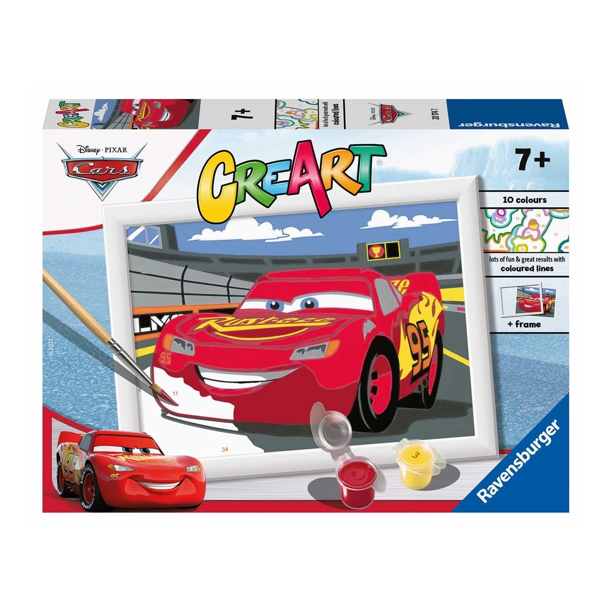 Ravensburger - Juego Cars: Lightning McQueen