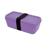 Recipiente para alimentos rectangular 0,75 L lila, Sunset