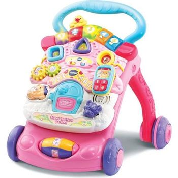 Súper Trotteur Hablando 2 En 1 Rosado Vtech