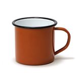 Taza esmaltada Naranja Nature et decouvertes