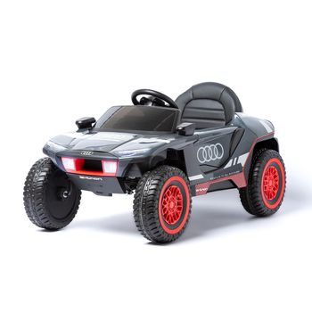 Audi Rs Q E-tron Duna 12v Gris - Coche Eléctrico Infantil Para Niños Batería 12v Con Mando Control Remoto