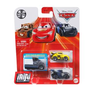 Cars - Pack 3 Mini Racers (varios modelos)