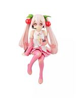 Figura Furyu Noodle Stopper Miku Sakura 2022 Pearl 13cm