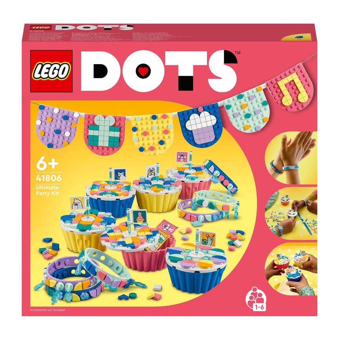 LEGO - Manualidades Y Actividades Creativas Kit De Fiesta Definitivo Con Cupcakes DOTS