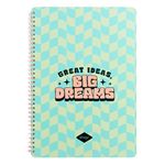 Mr Wonderful Libreta A4 Great ideas, big dreams