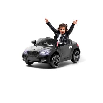 X5 Berlina 12v Style Mando Remoto Negro - Coche Eléctrico Infantil Para Niños Batería 12v Con Mando Control Remoto