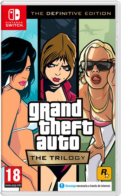 Grand Theft Auto: The Trilogy – The Definitive Edition Nintendo Switch