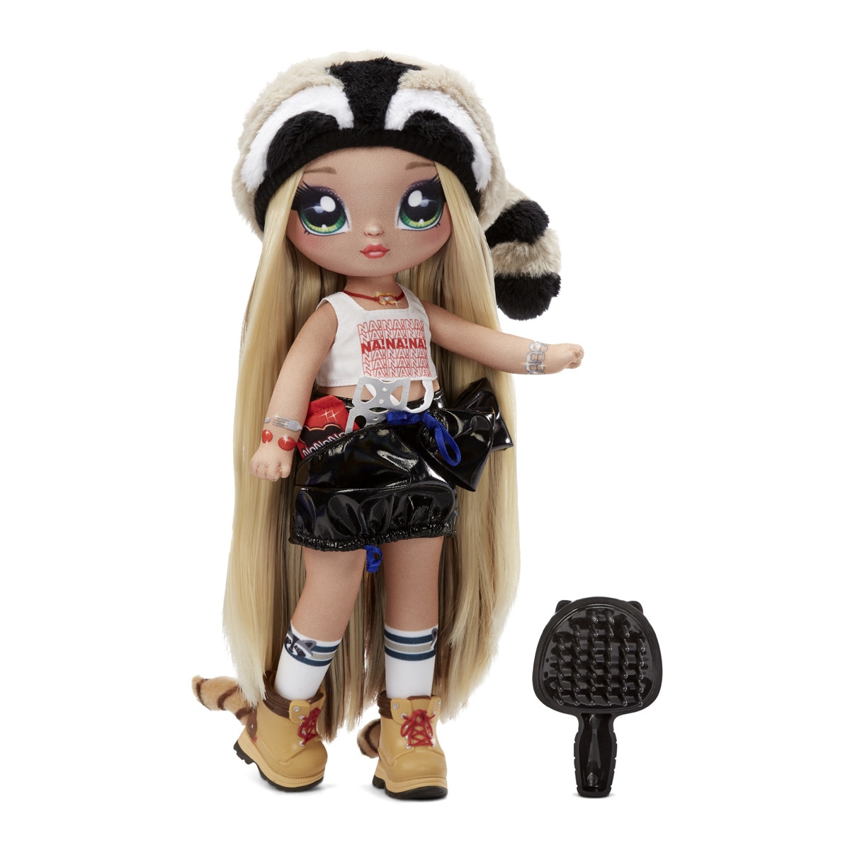 Na! Na! Na! Surprise - Muñeca De Moda Teens Gretchen Stripes (Raccoon)