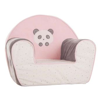 Sillon Oso Panda Rosa 53cm - Creaciones Llopis (42089)