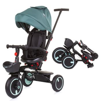 Triciclo Infantil Evolutivo Plegable Quick Fold De Chipolino Aloe