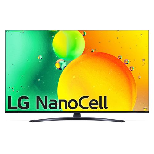 Tv led 55'' lg nanocell 55nano766qa 4k uhd hdr smart tv