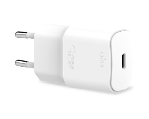 Cargador Puro USB C 20W Blanco