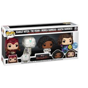 Marvel - Pack 4 Figuras WandaVision - Figura Funko Pop