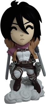 Figura Youtooz Ataque a los Titanes Mikasa atacando 11cm