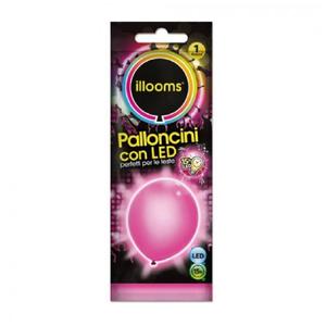 Globo LED rosa