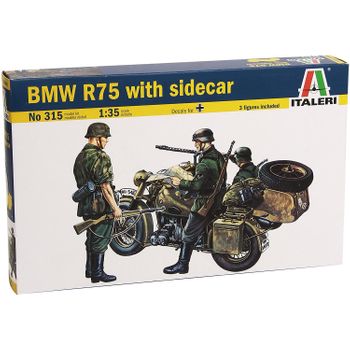 Italeri 0315s - Maqueta Sidecar Bmw R75. Escala 1/35