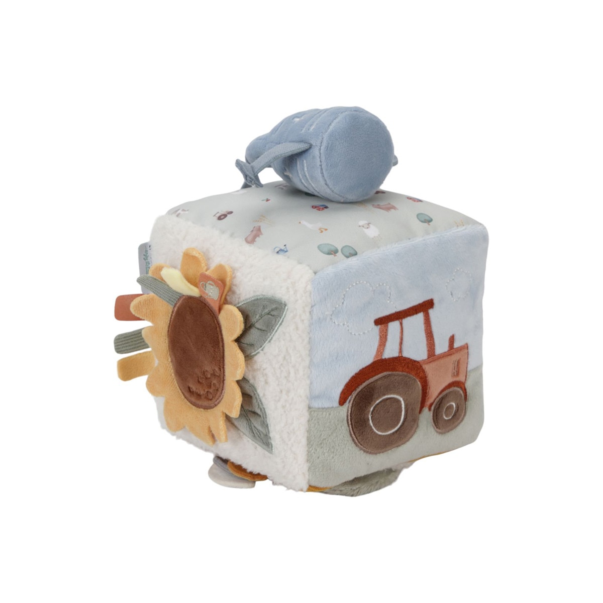 LITTLE DUTCH - Cubo blandito de actividades Little Dutch colección Little Farm.