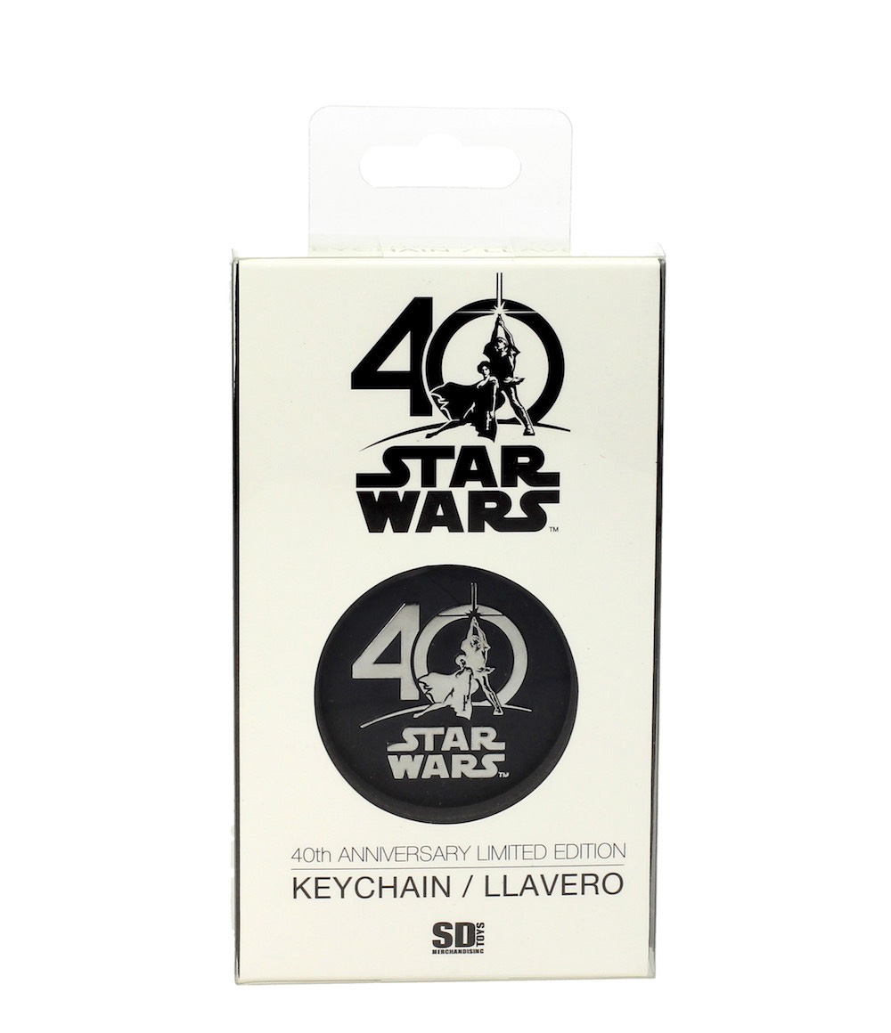 Logo Sw 40 Aniversario Llavero Metal