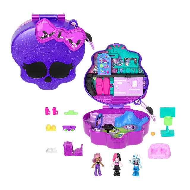 Mattel - Polly Pocket Cofre Monster High Mattel.